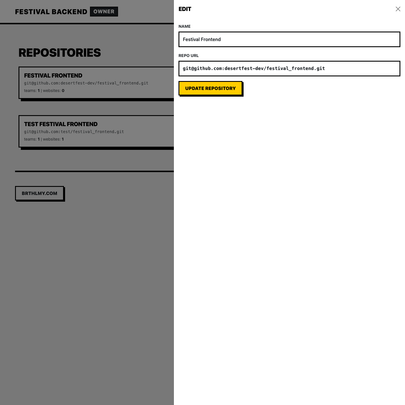 Repository Management